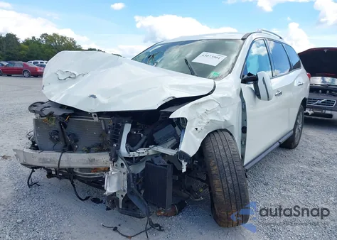 2019 Nissan Pathfinder Sl from USA, damaged, VIN 5N1DR2MM0KC645373